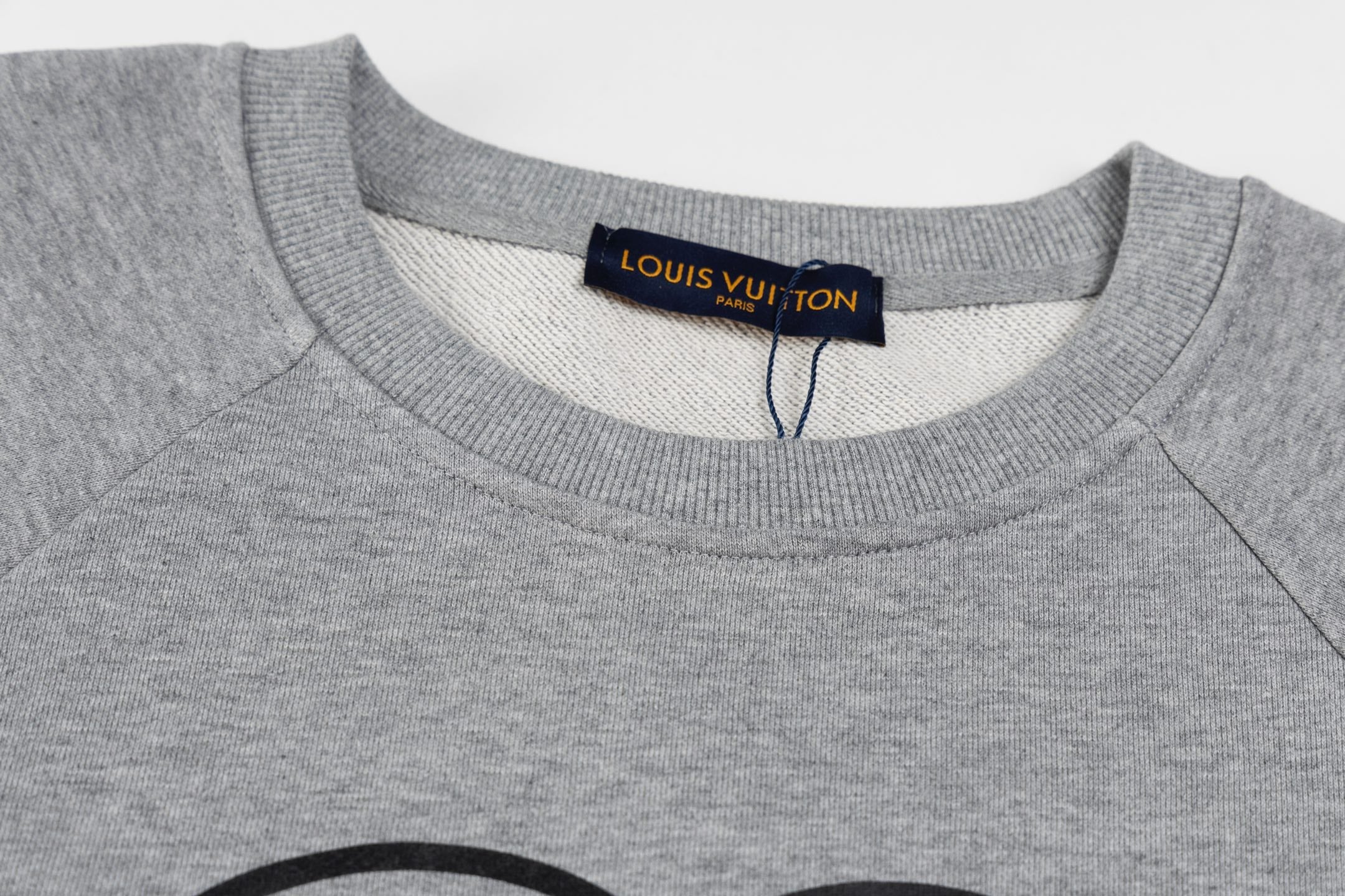 LV Heart Letter Crewneck Sweatshirt