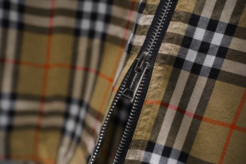 Burberry Plaid Patchwork Shirt/ Jacket