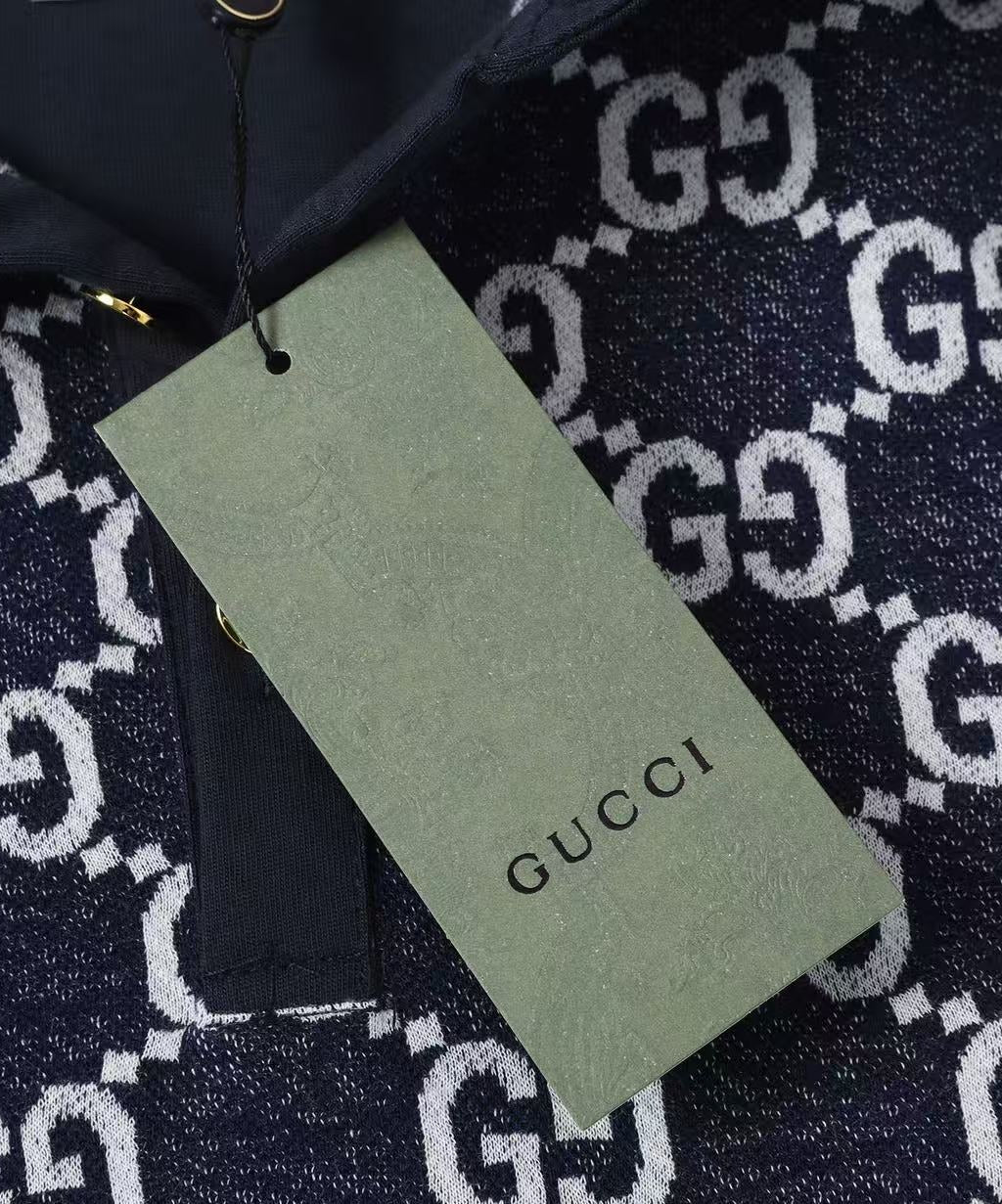 Gucci All-over Jacquard Polo Shirt