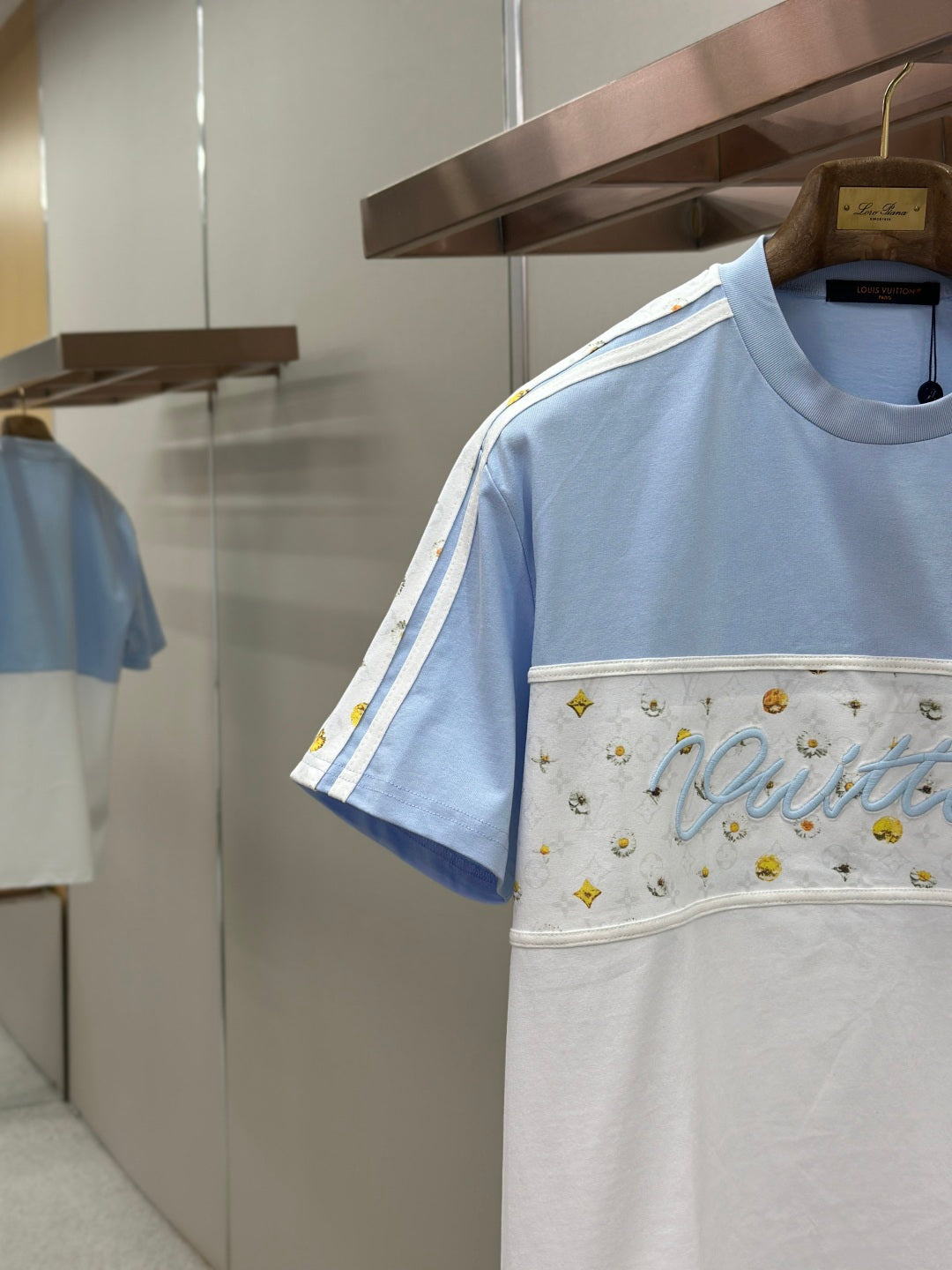 LV Embroidered T-Shirt