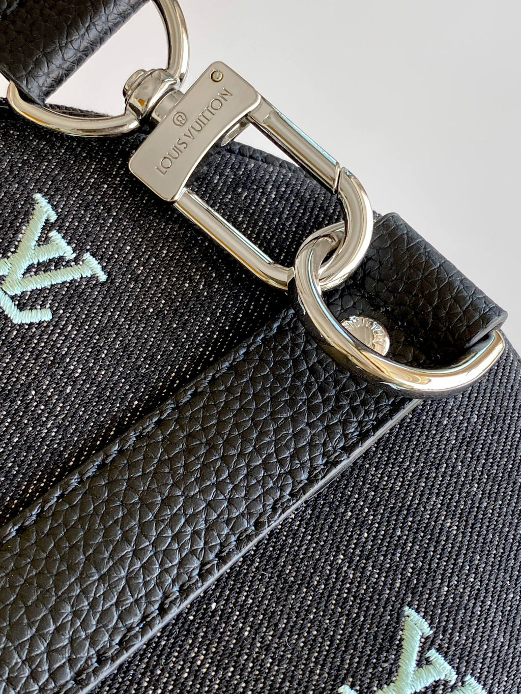 LV Embroidered Travel Bag