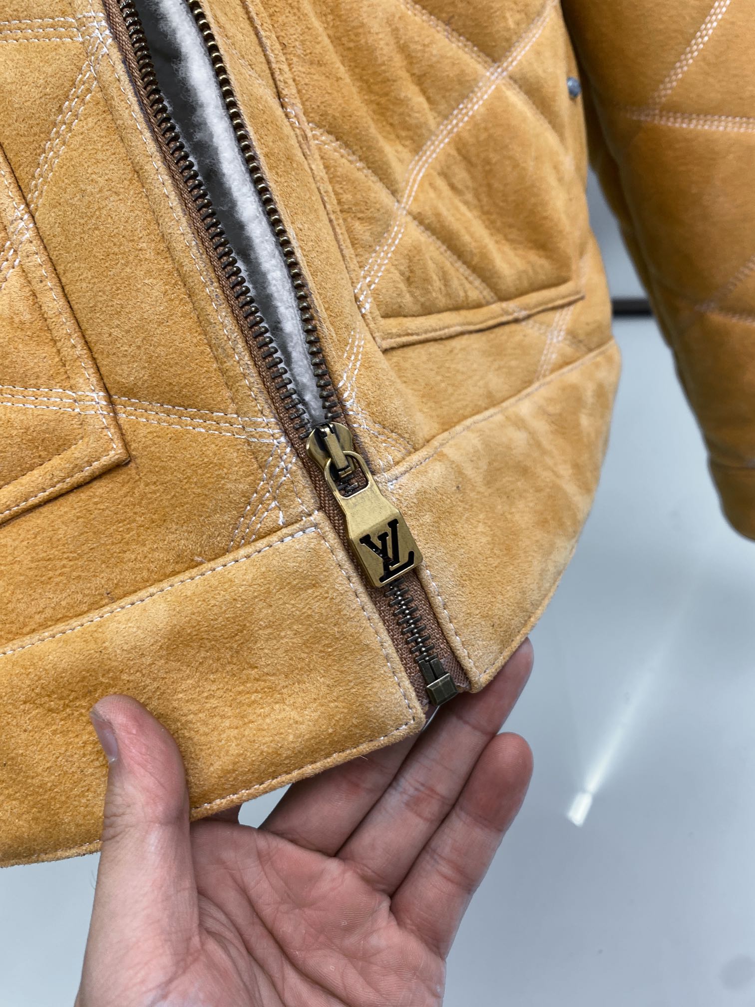 LV Shearling Jacket
