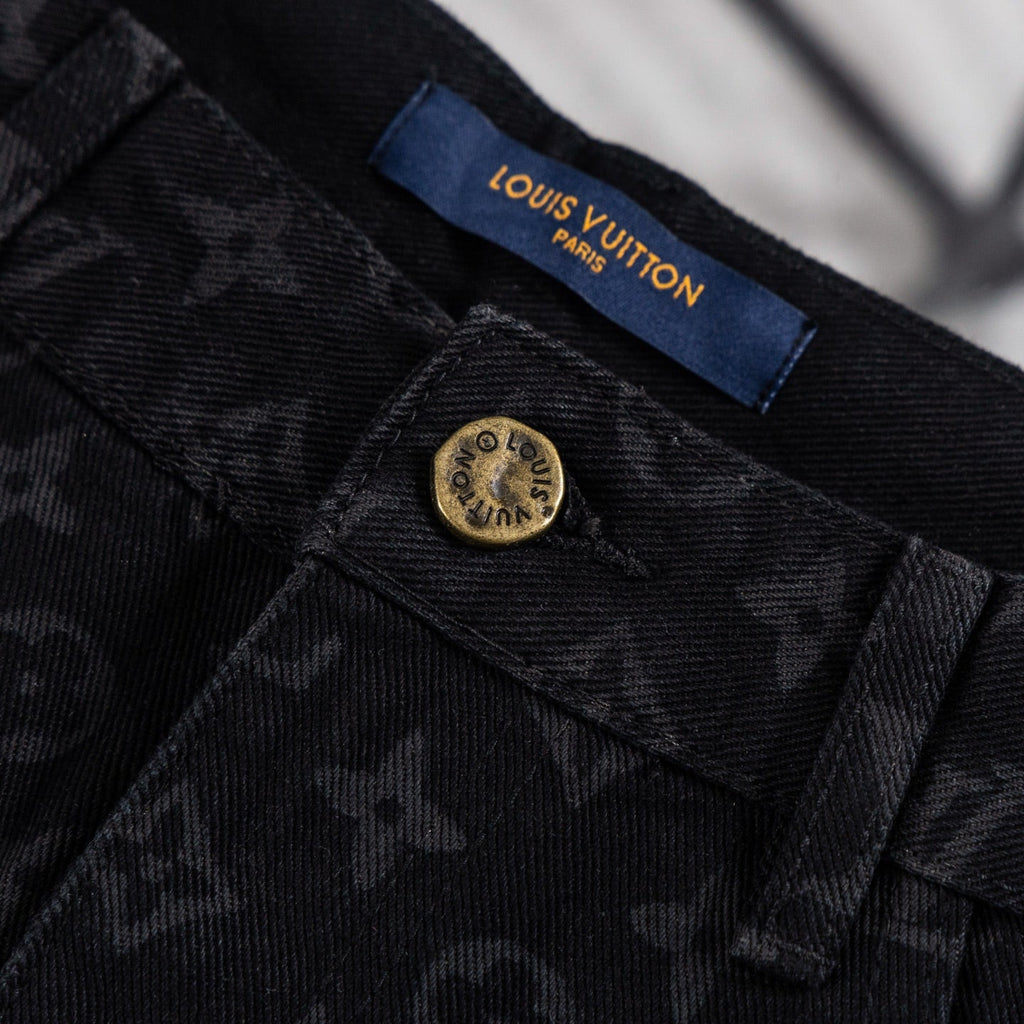 LV Denim Shorts