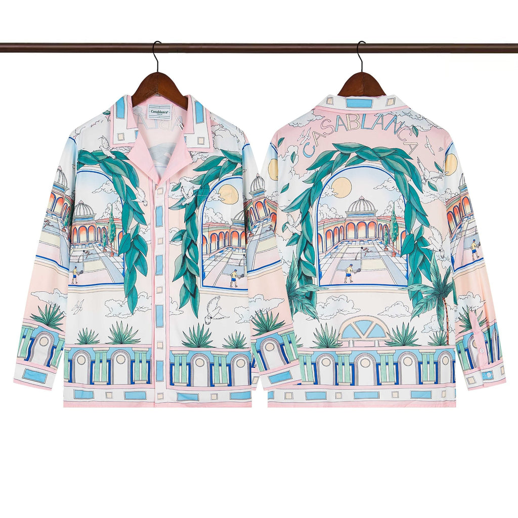 Casablanca Beachwear Long-Sleeve Shirt