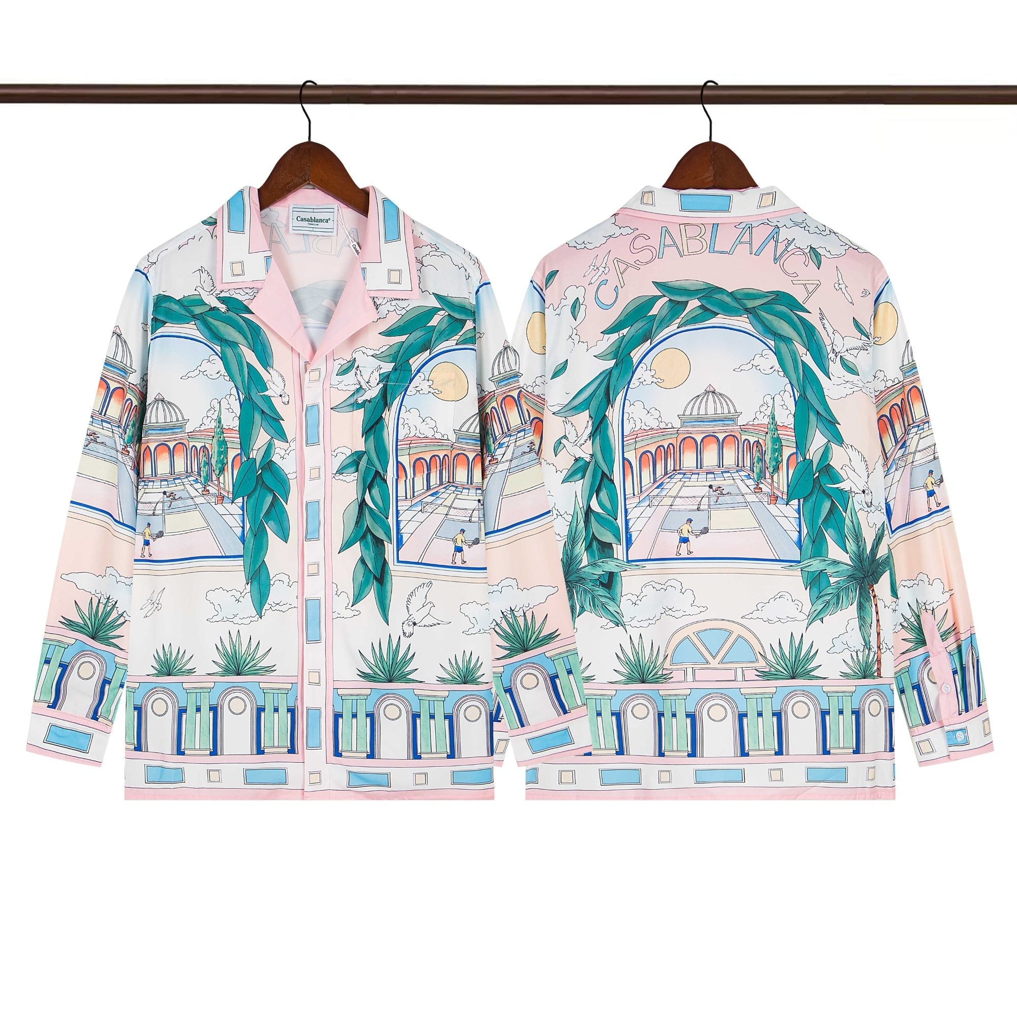 Casablanca Beachwear Long-Sleeve Shirt