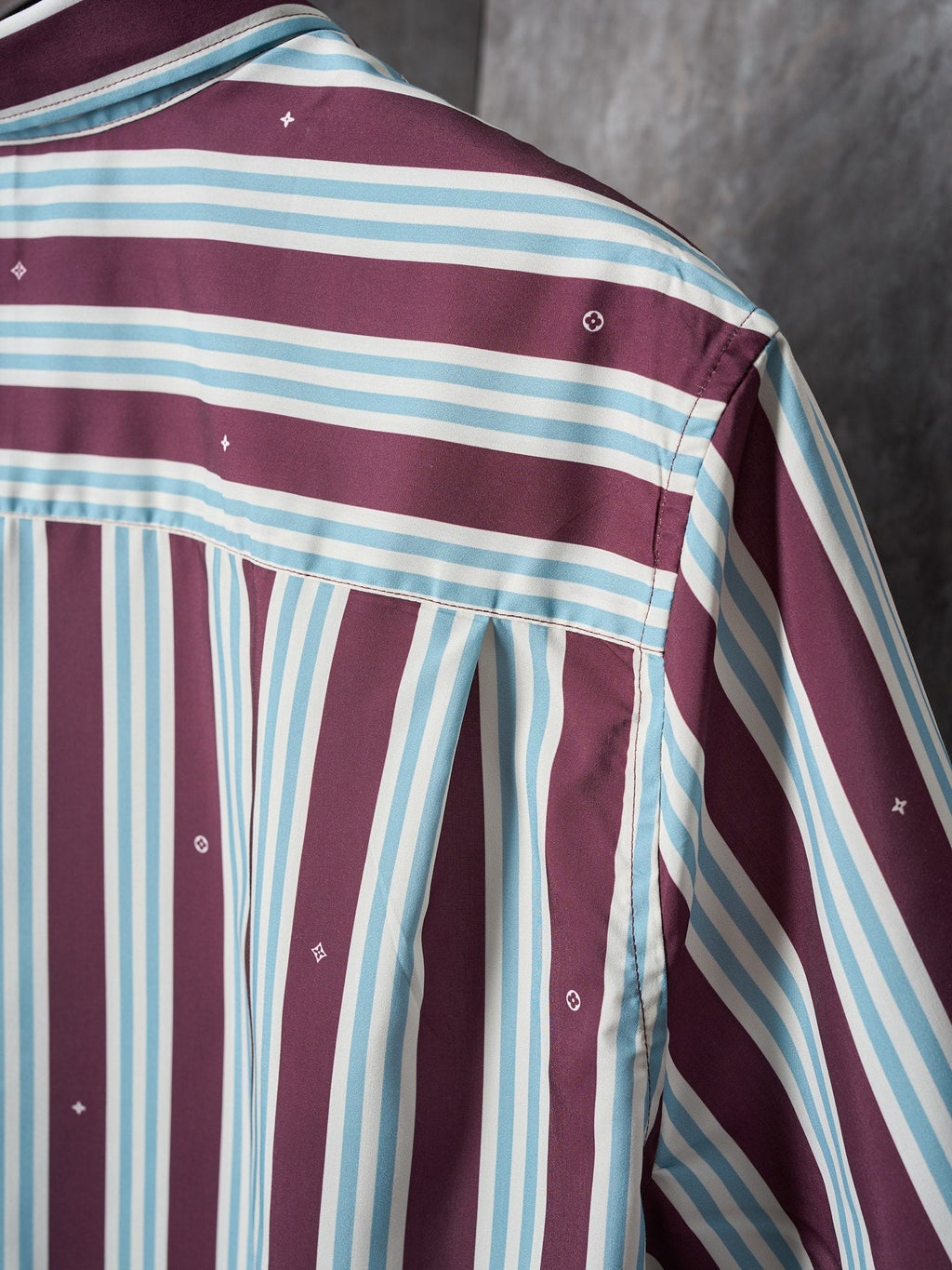 LV Striped Short Sleeve Shirt