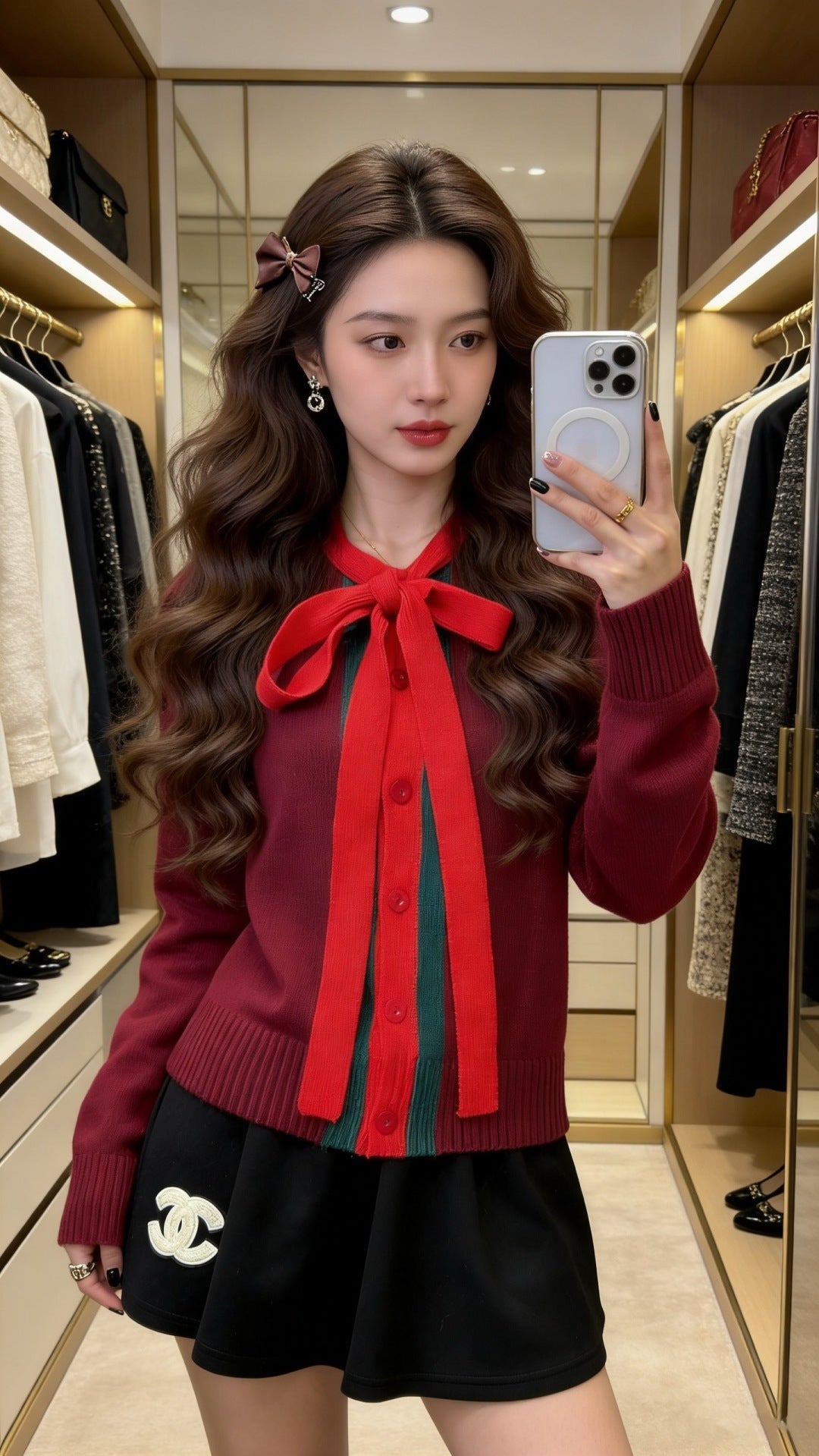 Women's Gucci knitted long sleeve top