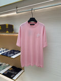 LV Embroidered Letter Pin T-Shirt