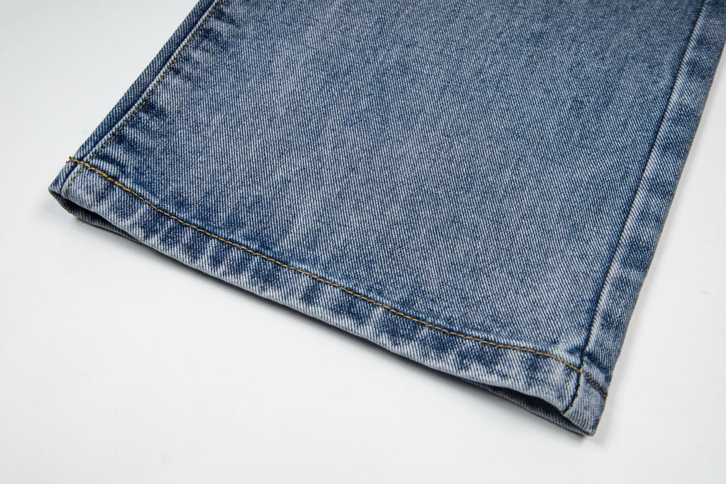 LV Embroidered Work  Jeans