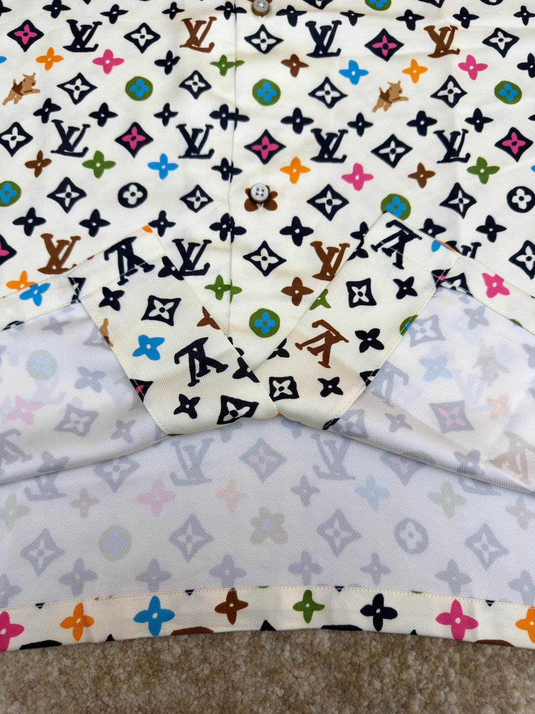 LV Tyler Collaboration Printed Shirt