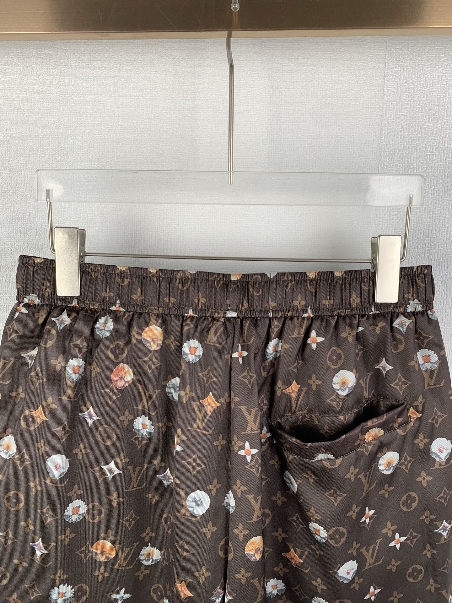 LV Floral Monogram Shorts