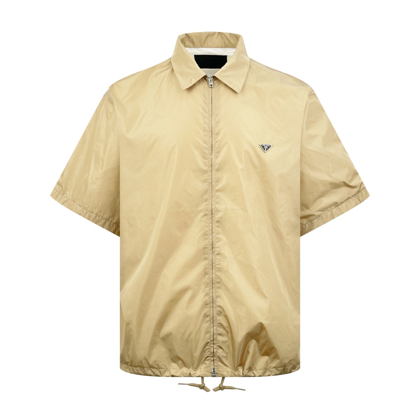 Prada Zipper Short Sleeve Shirt