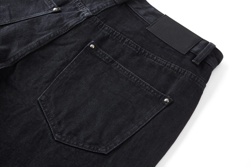 LV Ripped and Distressed Denim Pants