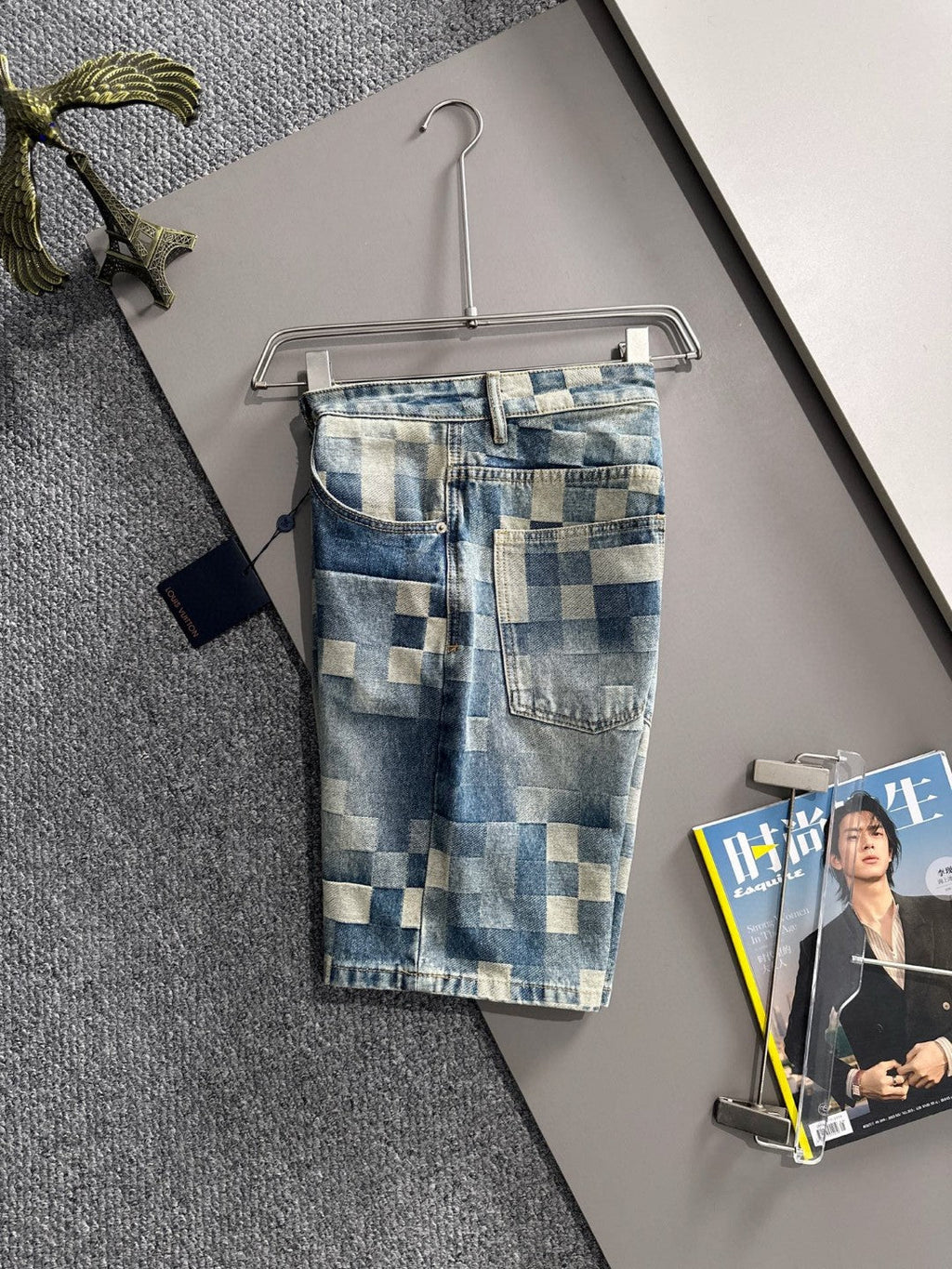 LV Denim Shorts