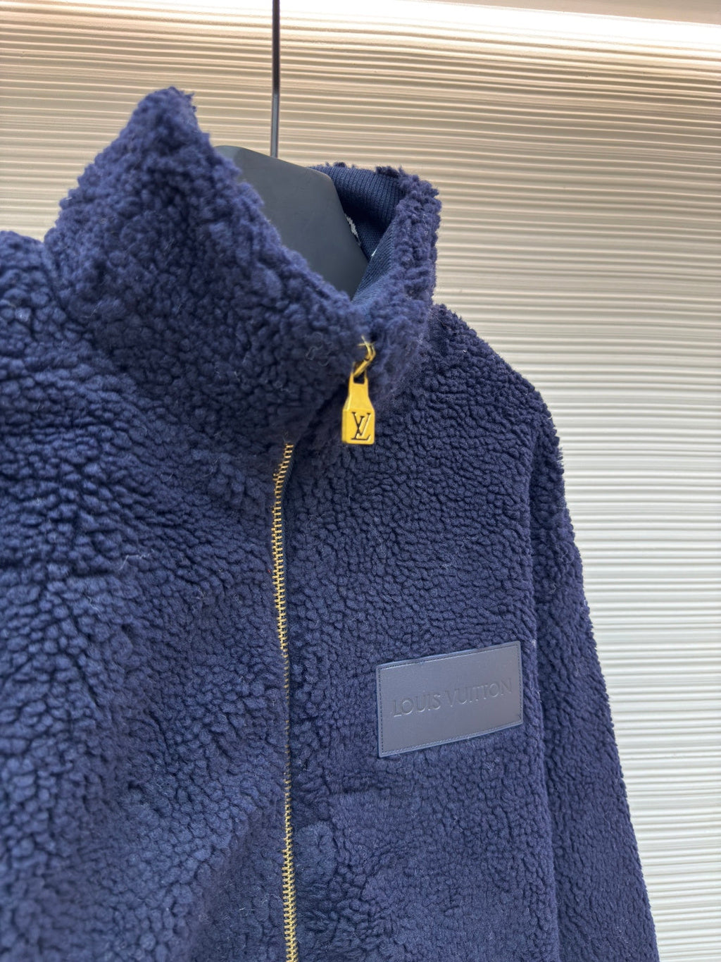 LV Teddy Wool Waist-Clinching Jacket