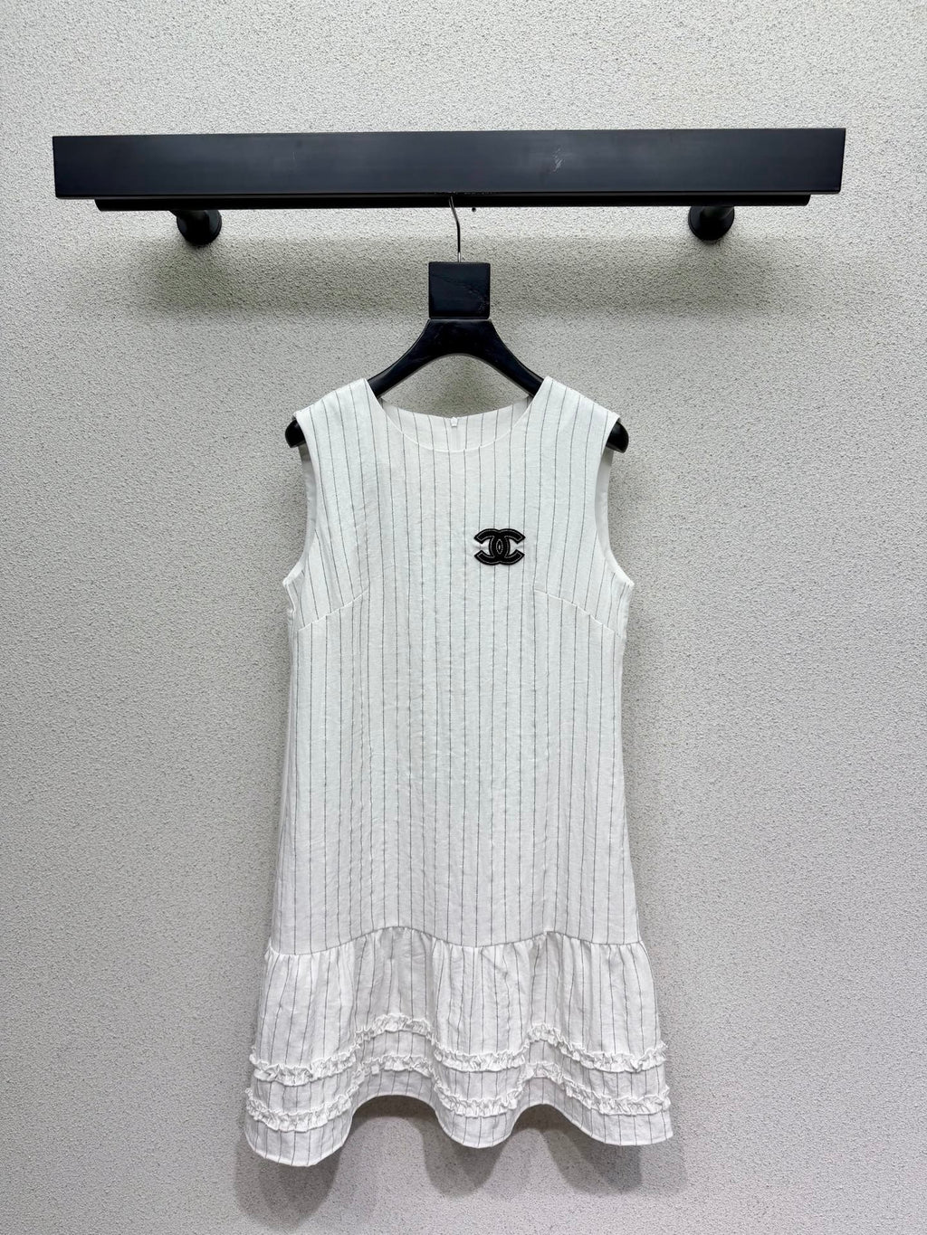 Chanel Striped Sleeveless dress
