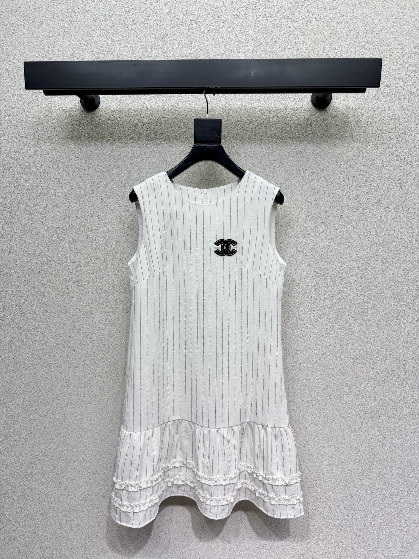 Chanel Striped Sleeveless dress