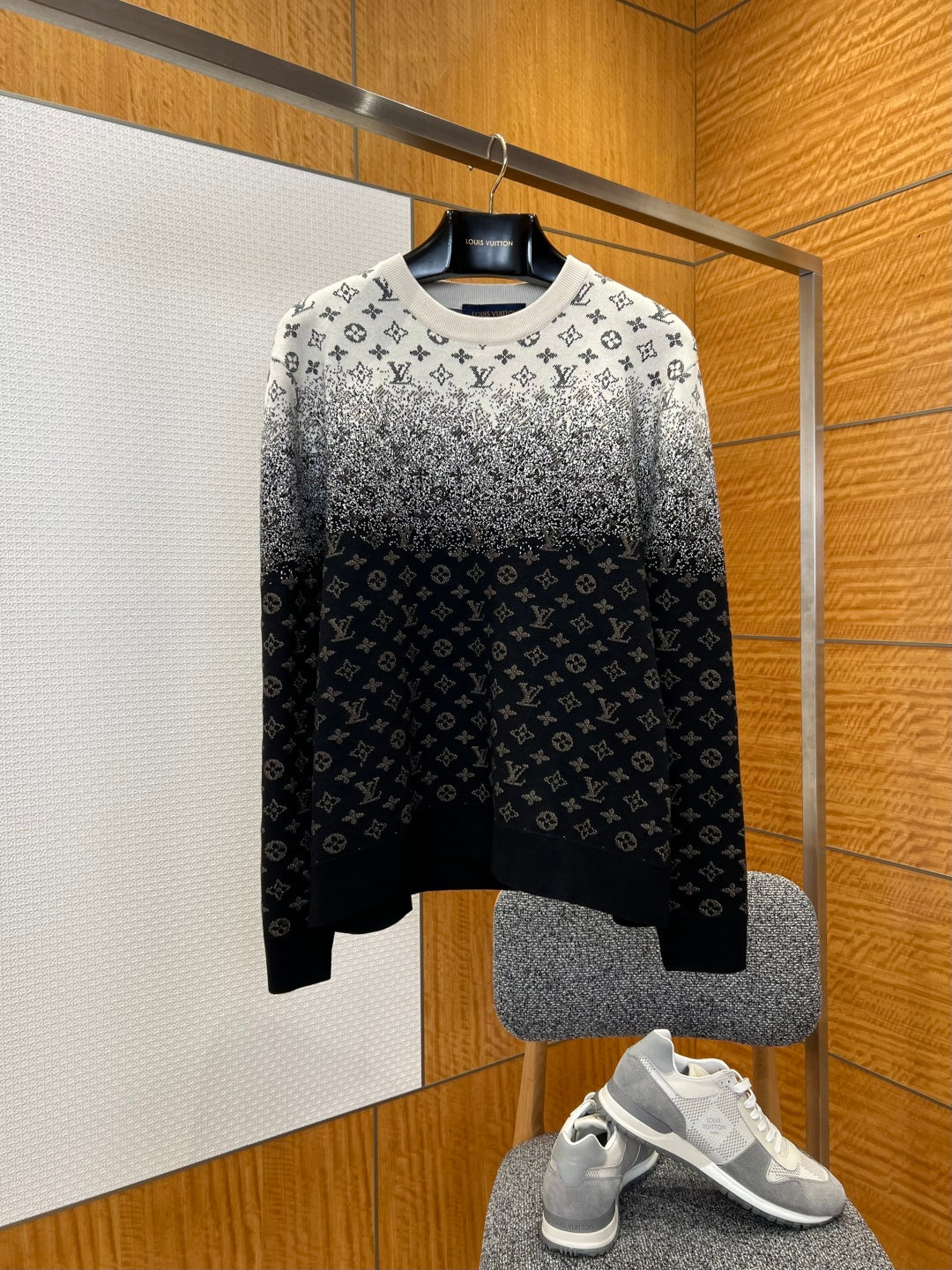 LV Gradient Jacquard Knit Sweater