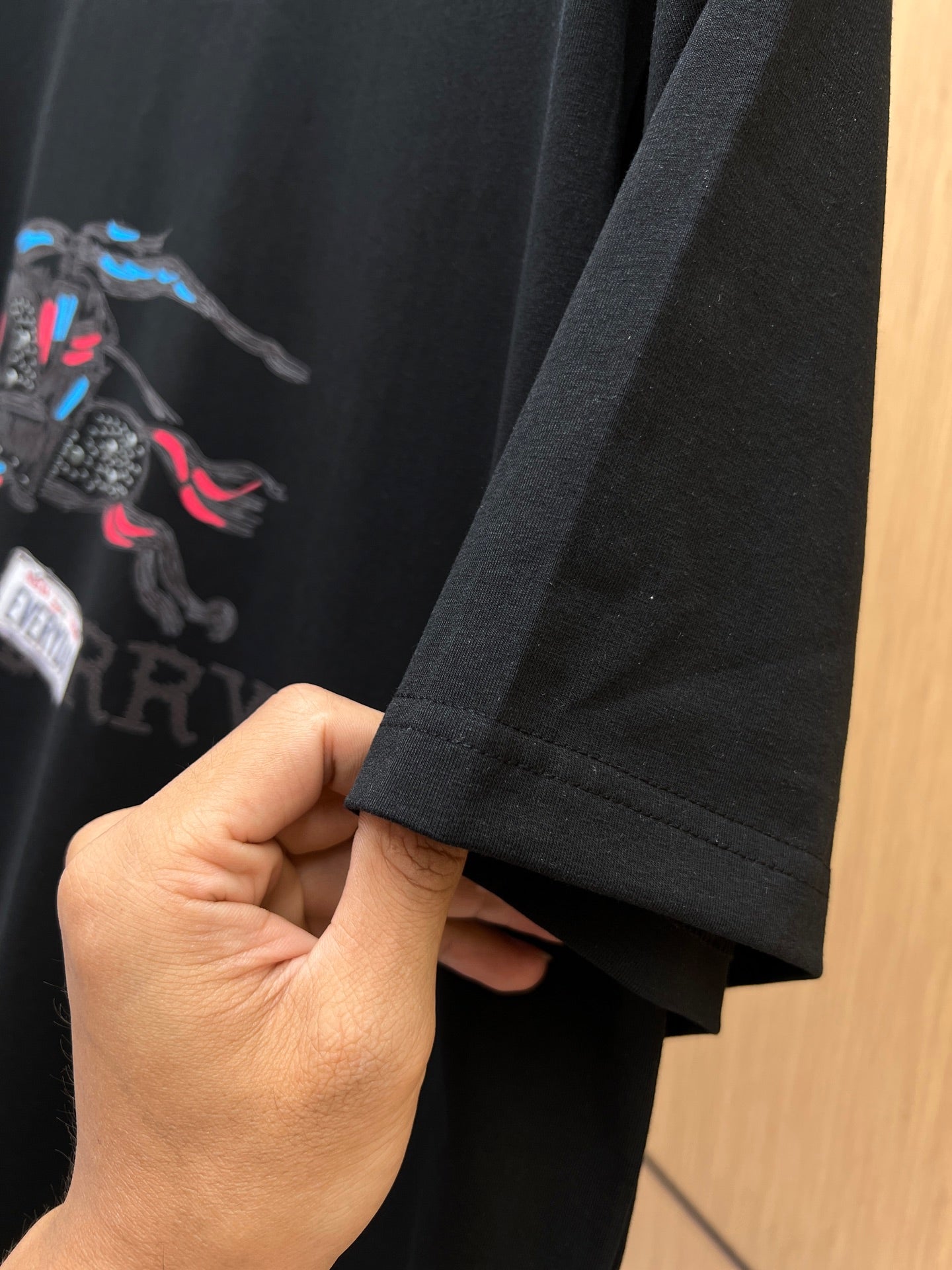 Burberry 3D Embroidered T-Shirt