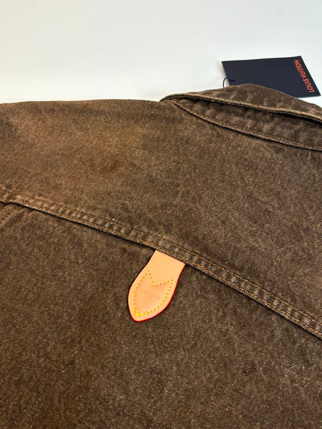 LV Coffee Denim Jacket