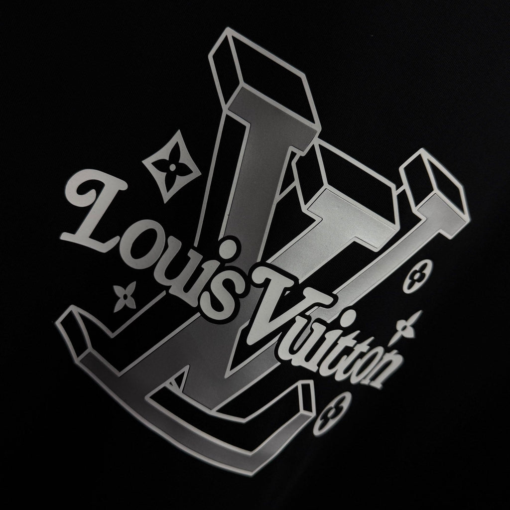 LV 3D Silicon Cotton T-Shirt