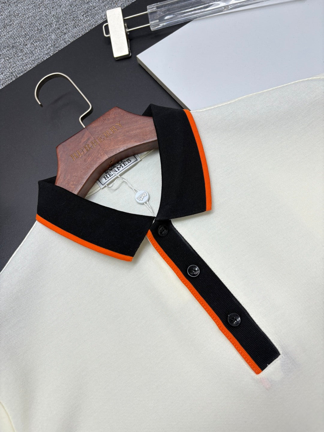 Hermes Embroidered Polo Shirt