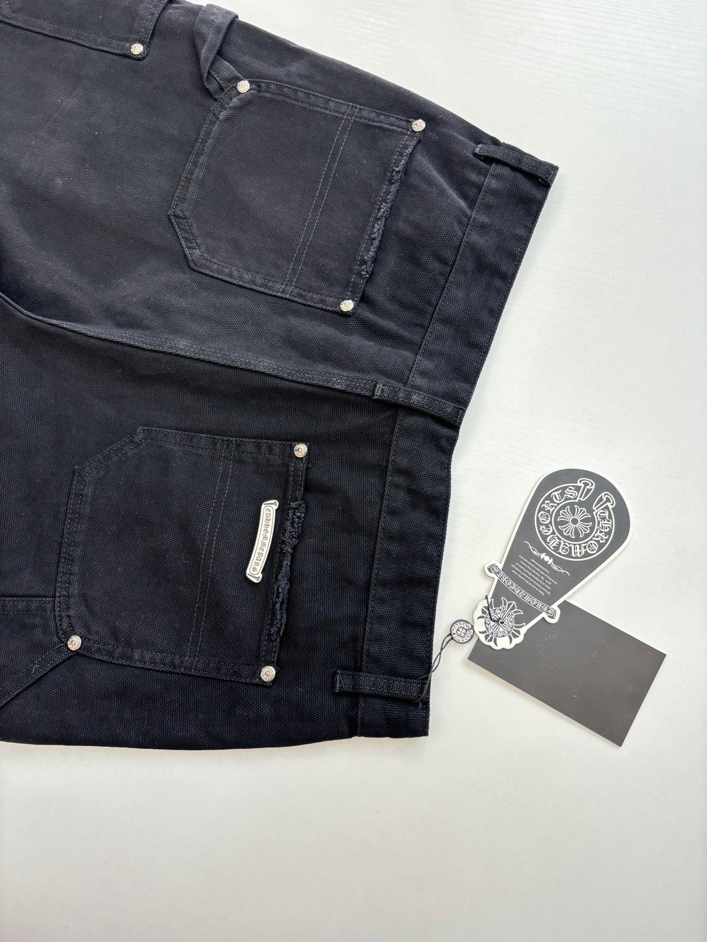 Chrome Heart Denim Shorts