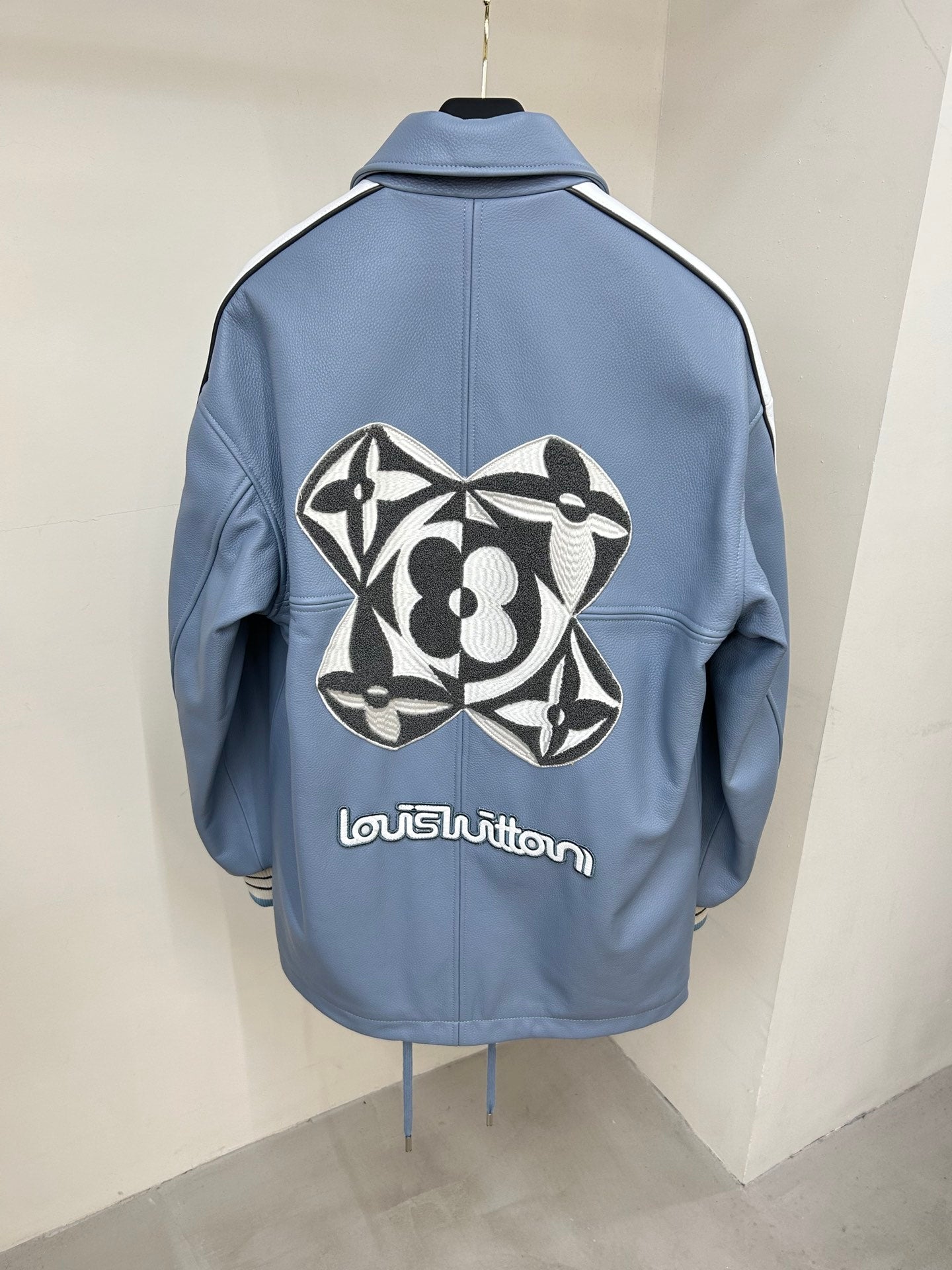 LV Runway Baseball Jacket