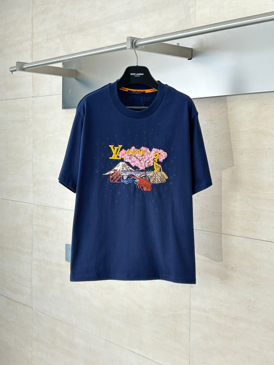 LV embroidery T-Shirt