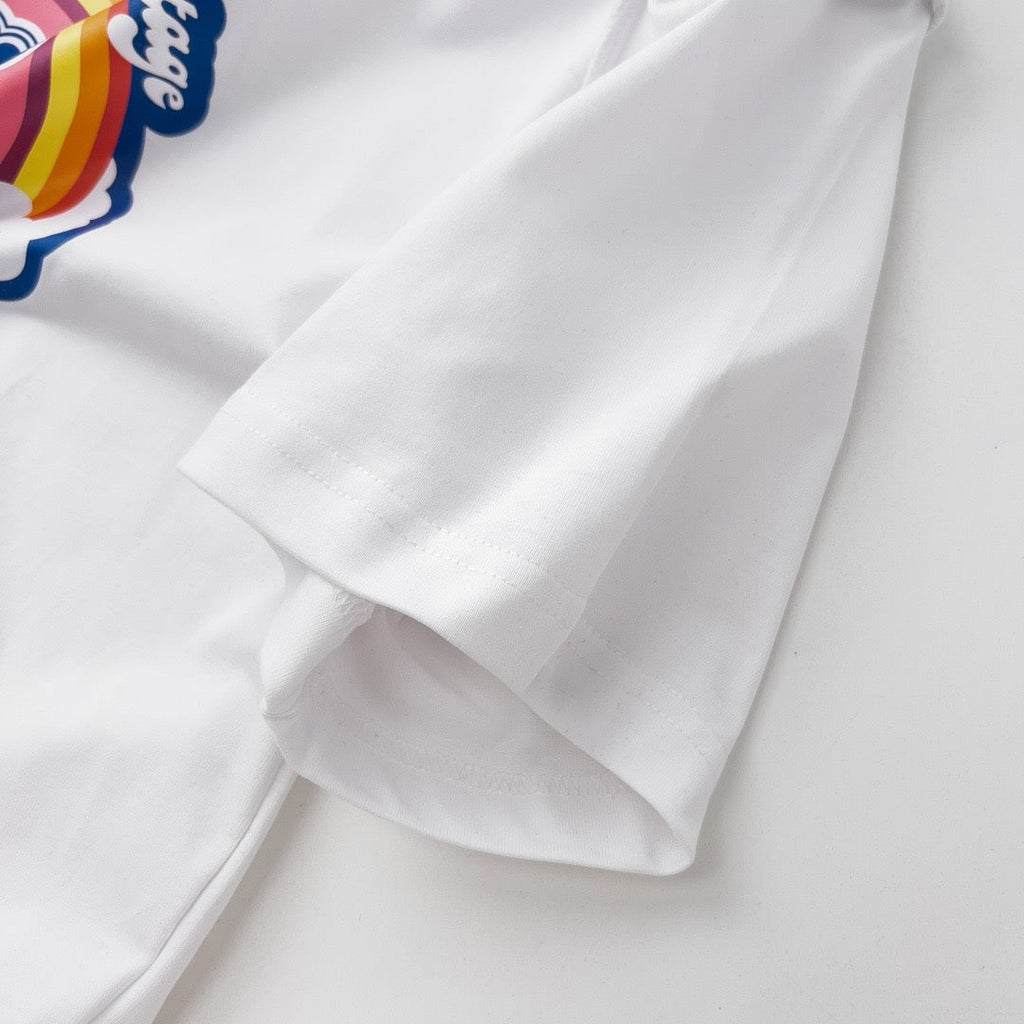 LV Rainbow Cloud Short Sleeve T-Shirt