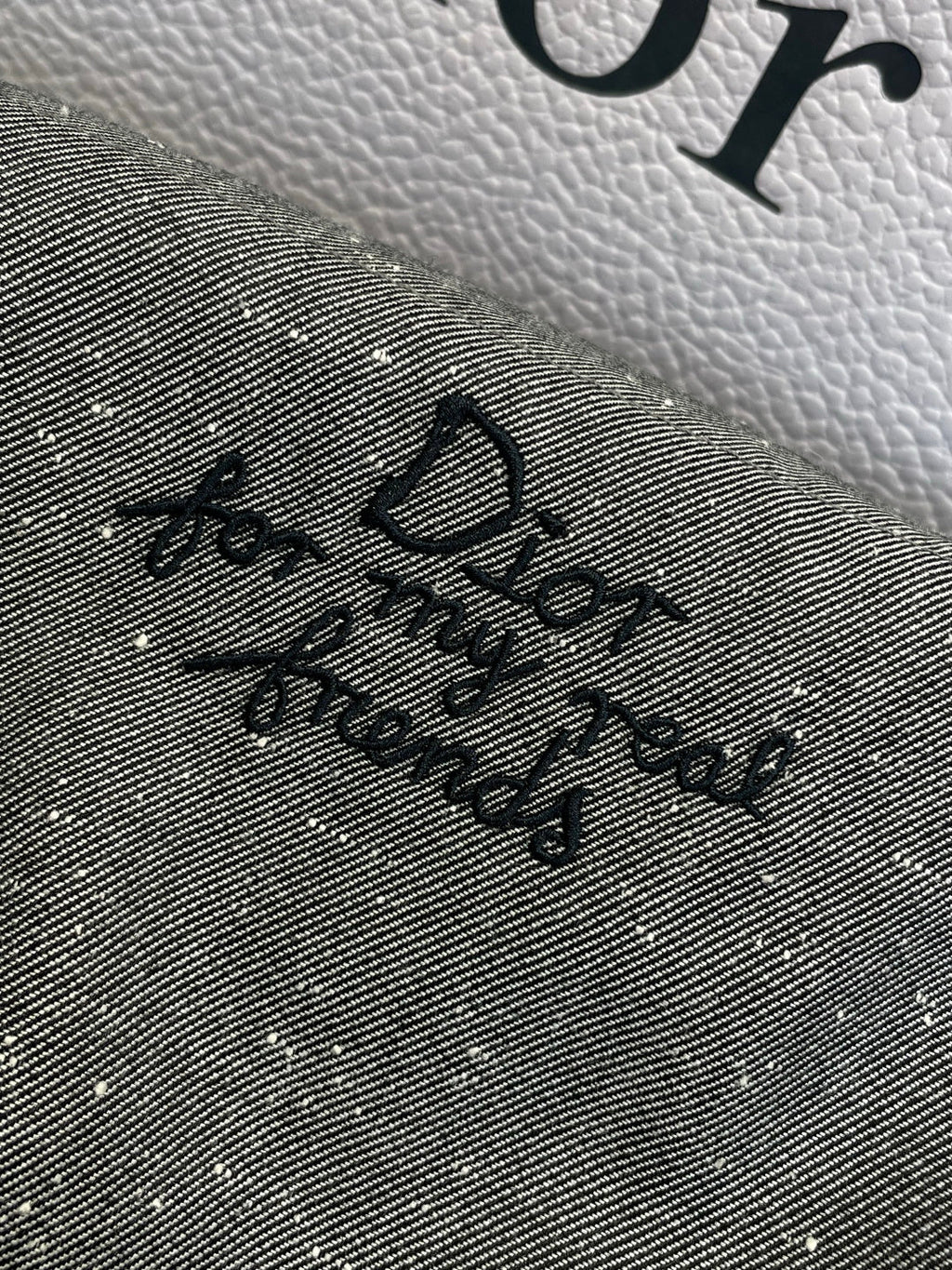 Dior Pocket Embroidered Stand Collar Jacket