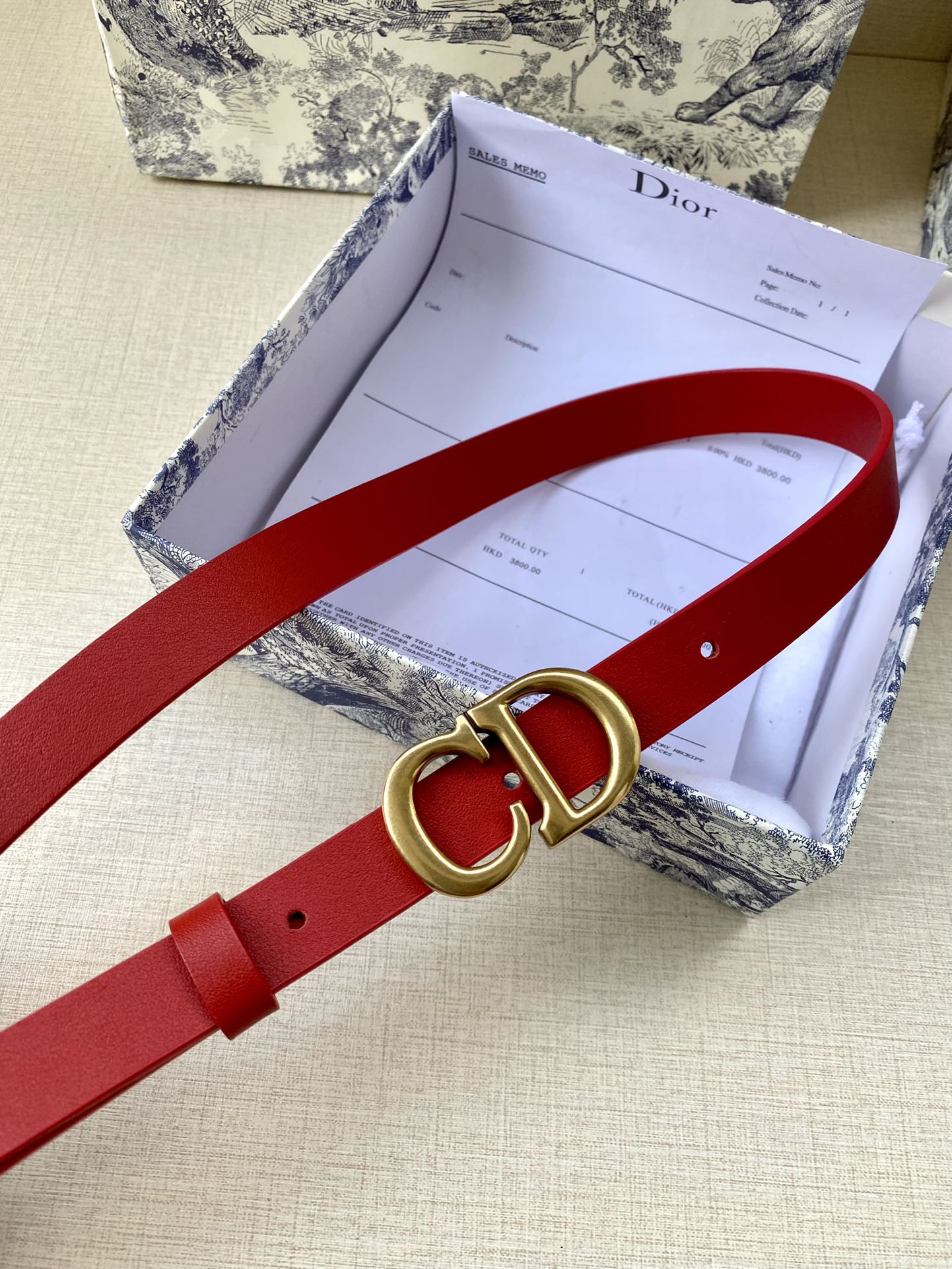 Dior Women's belt