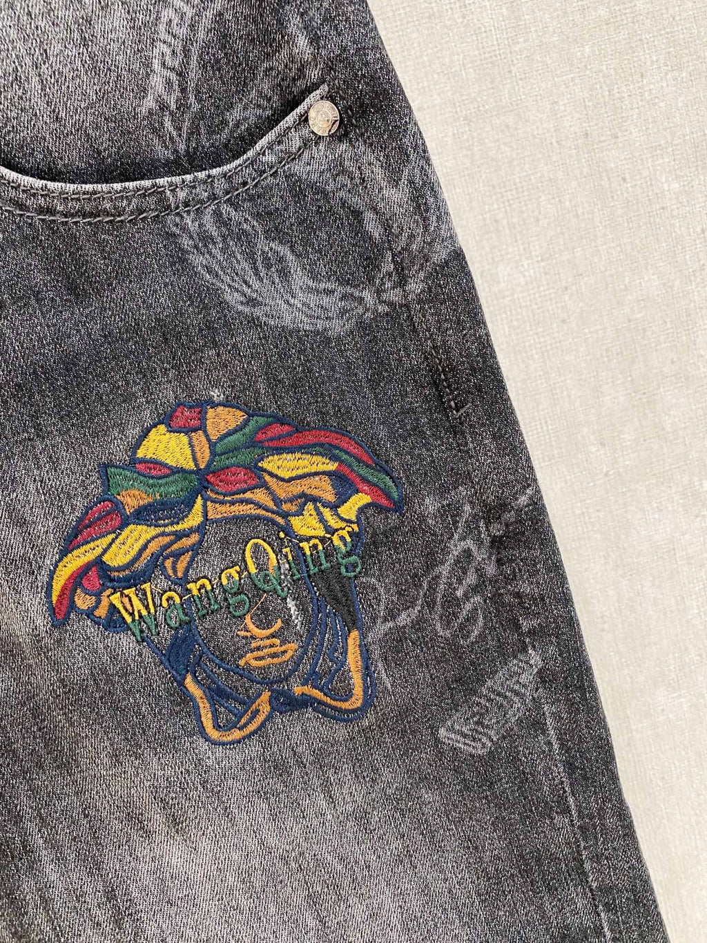 Versace Denim Shorts