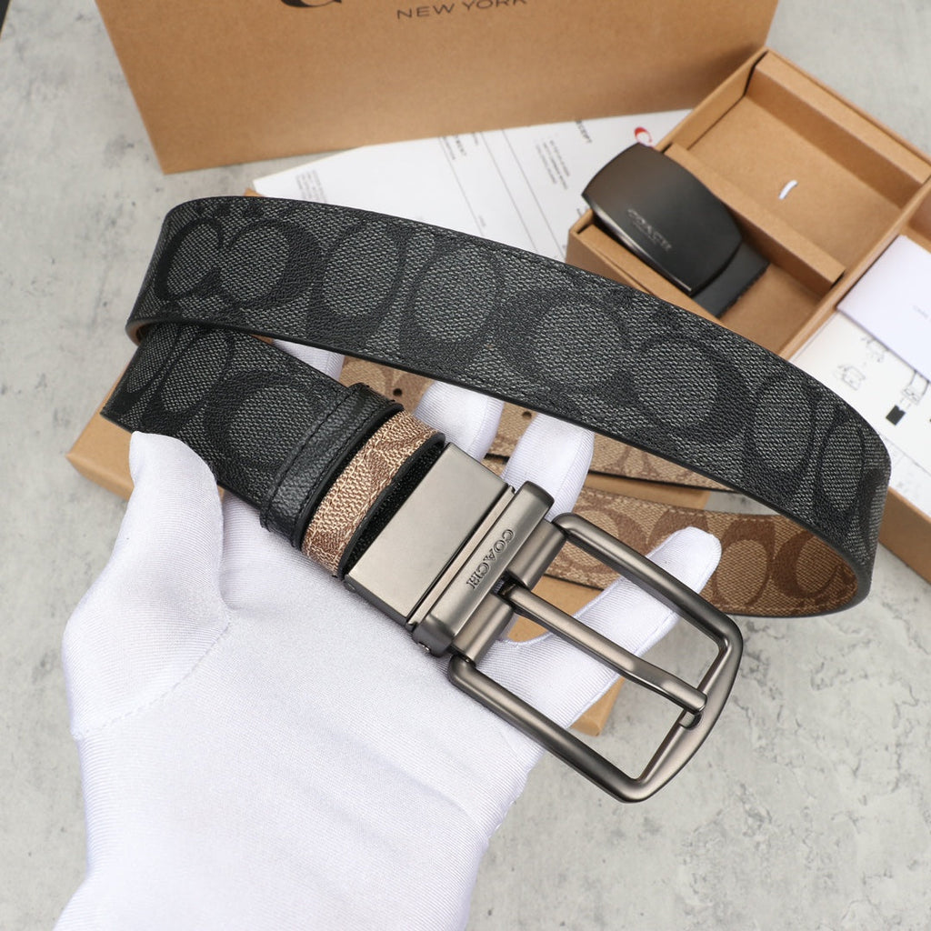 Coach reversible belt