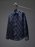 Gucci All-over GG Denim Shirt/Jacket