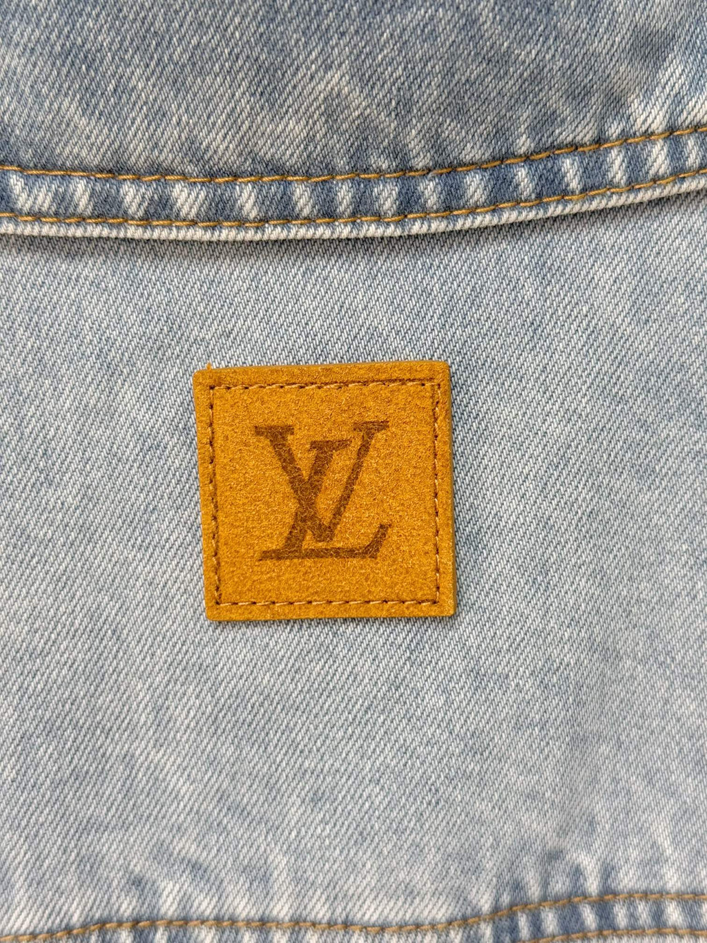 LV Men's Denim Shirt Jacket