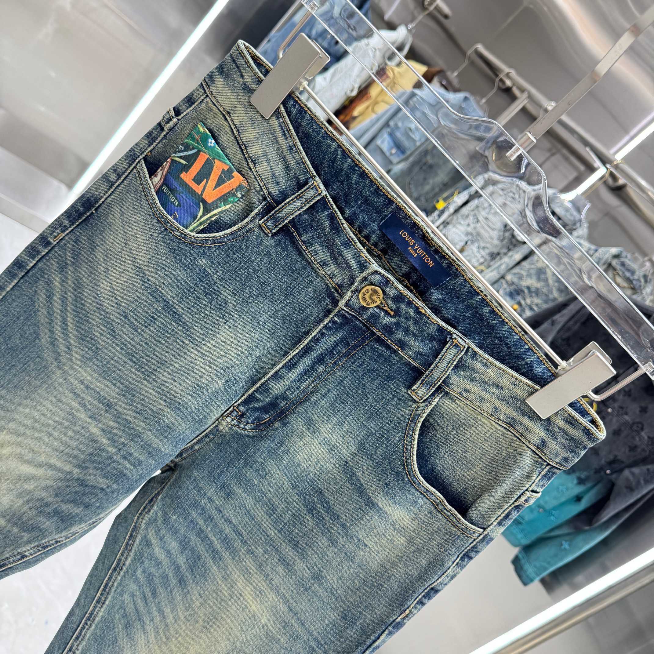 LV Straight-Leg Jeans