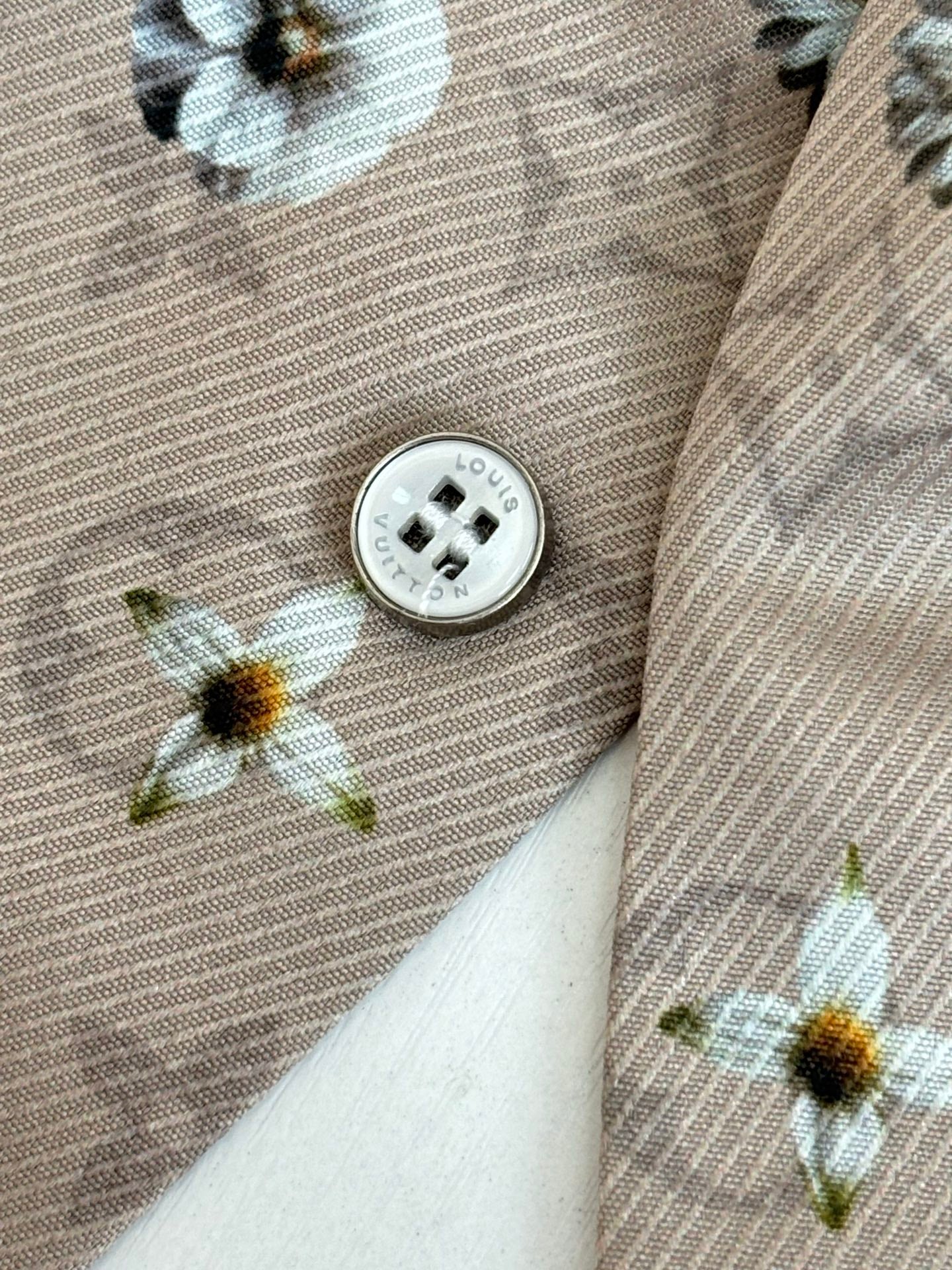 LV Monogram Daisy Print Shirt