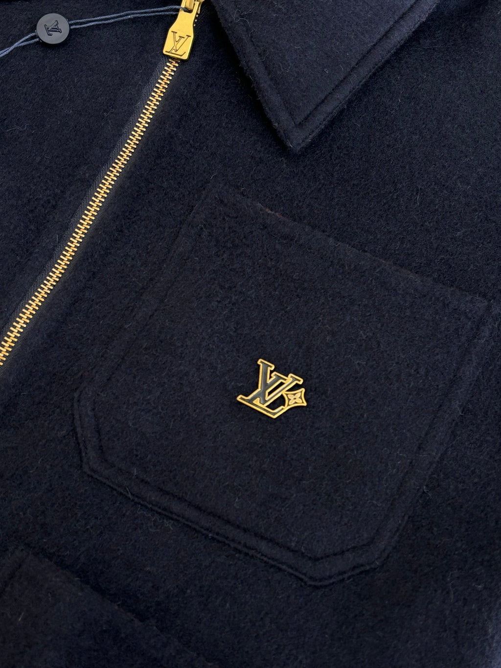 LV Double-sided workwear lapel wool jacket