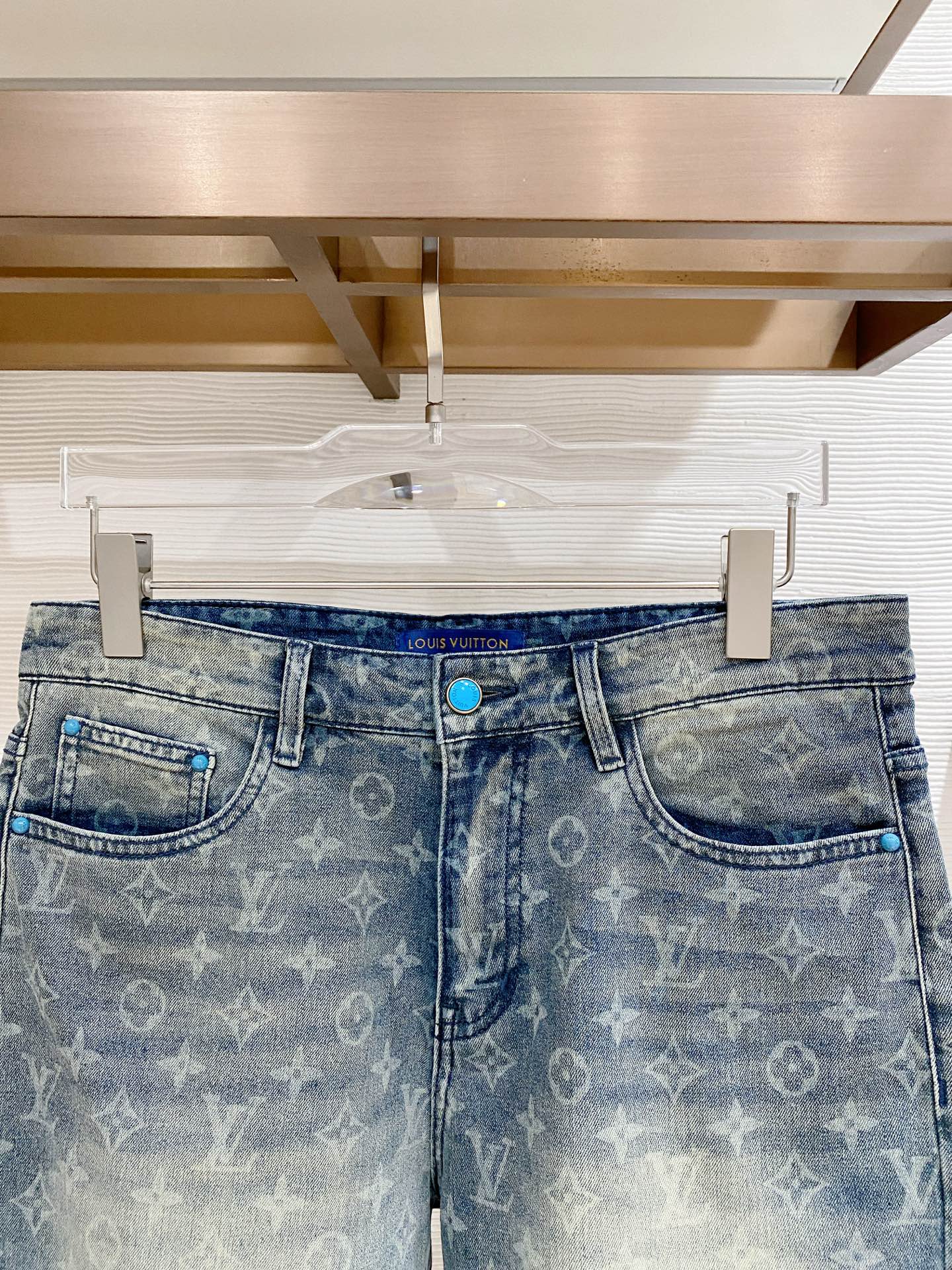 LV Denim Shorts