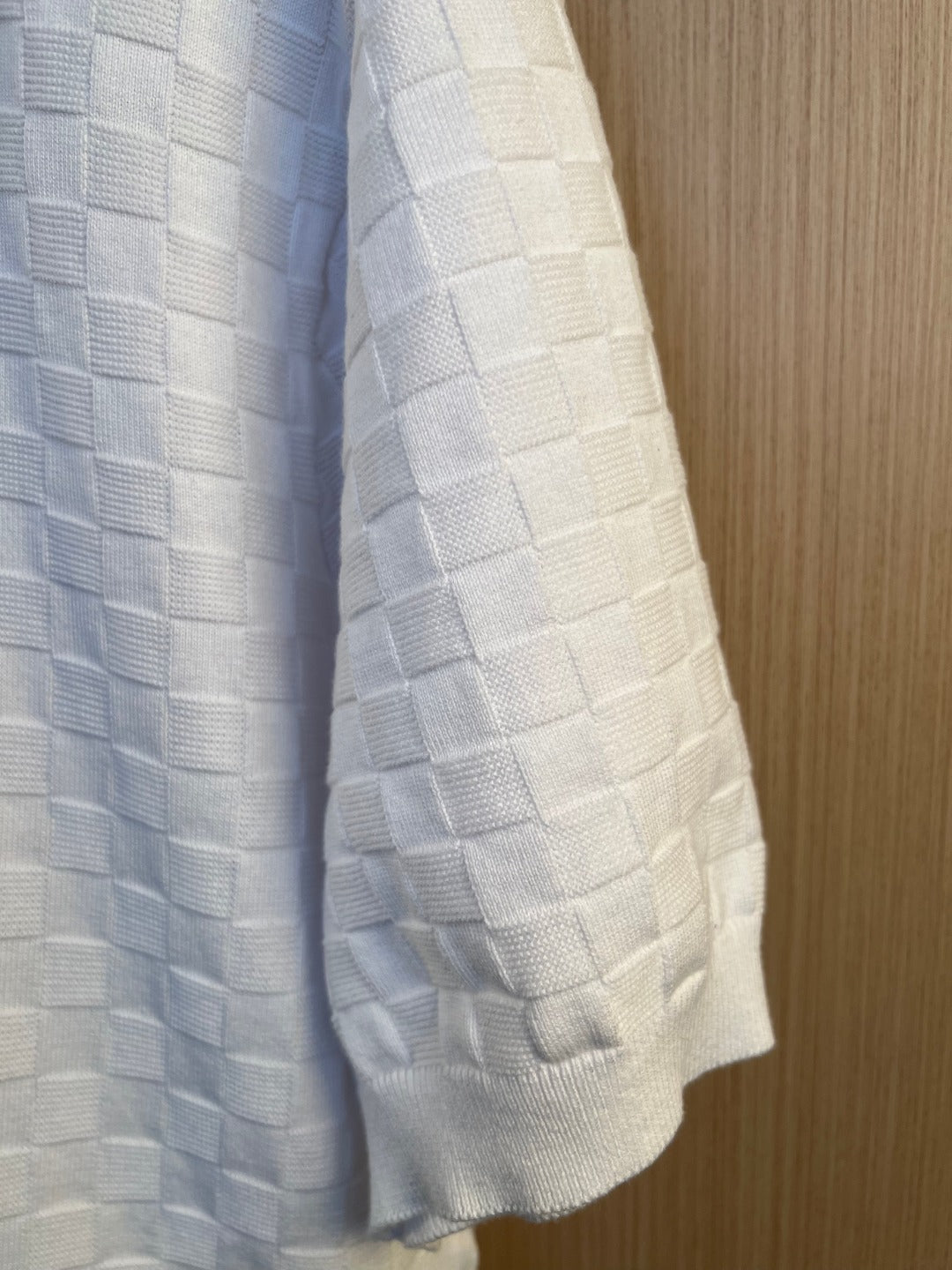 LV Jaquard Knit Short sleeve Polo Shirt