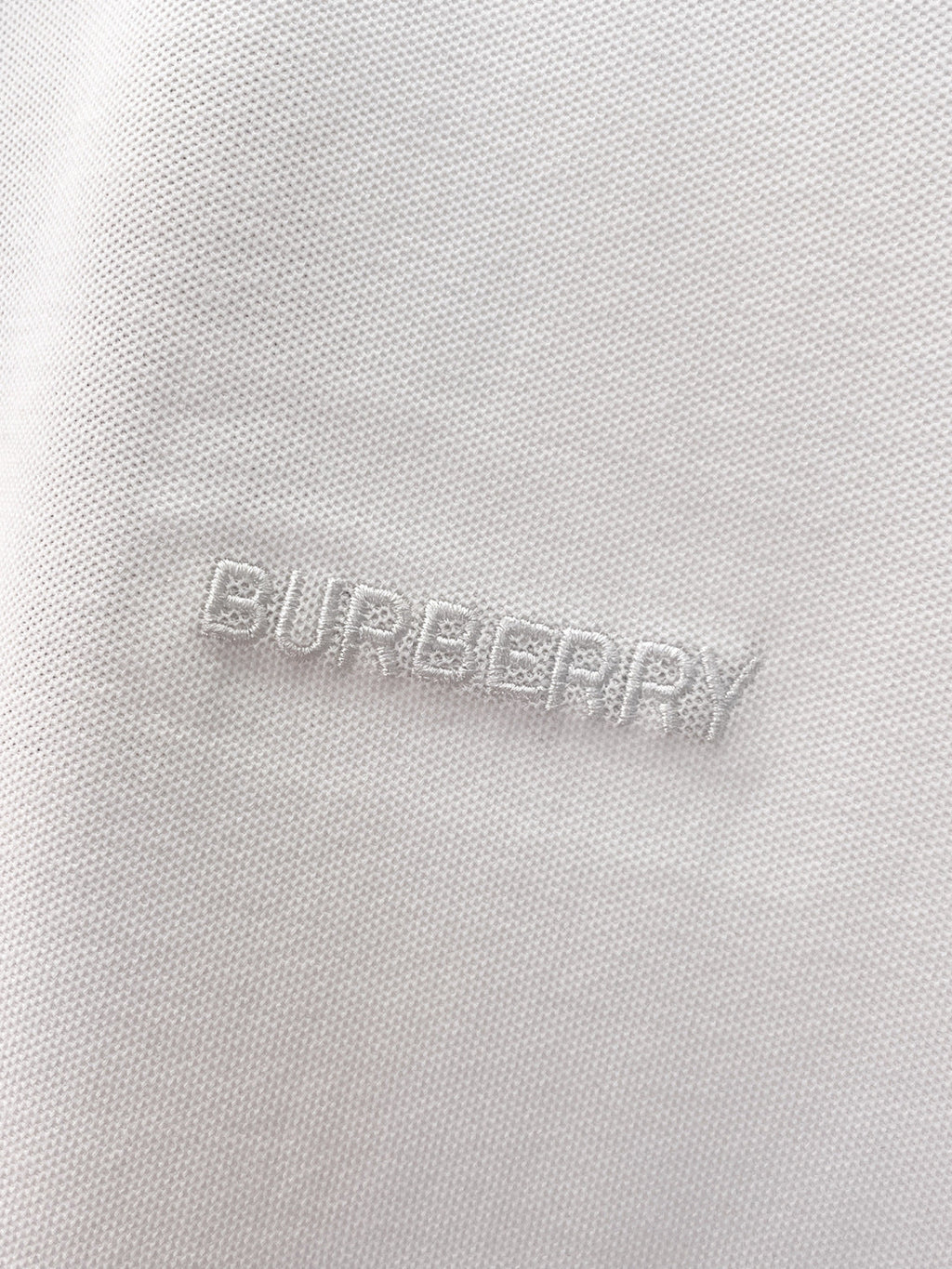 Burberry Embroidered Collar Polo Shirt