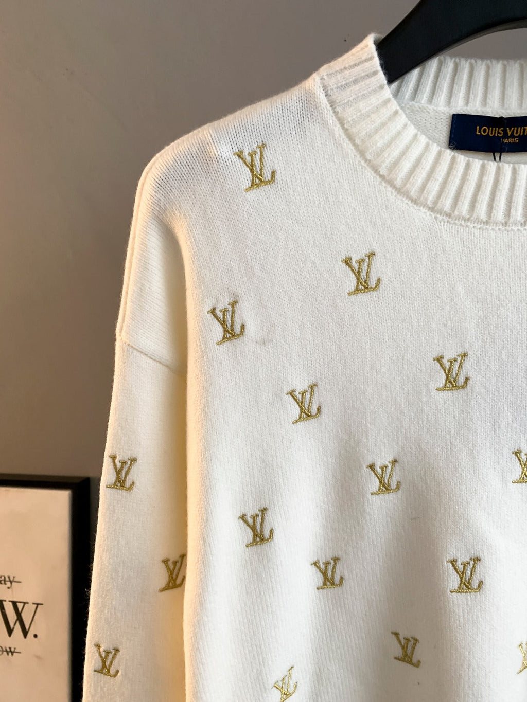LV All-over Embroidered Sweater