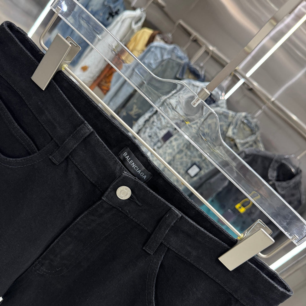 Balenciaga Denim Shorts