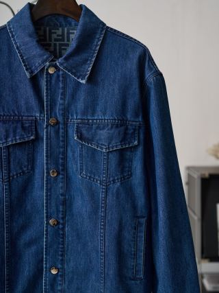 Fendi Denim Shirt Jacket
