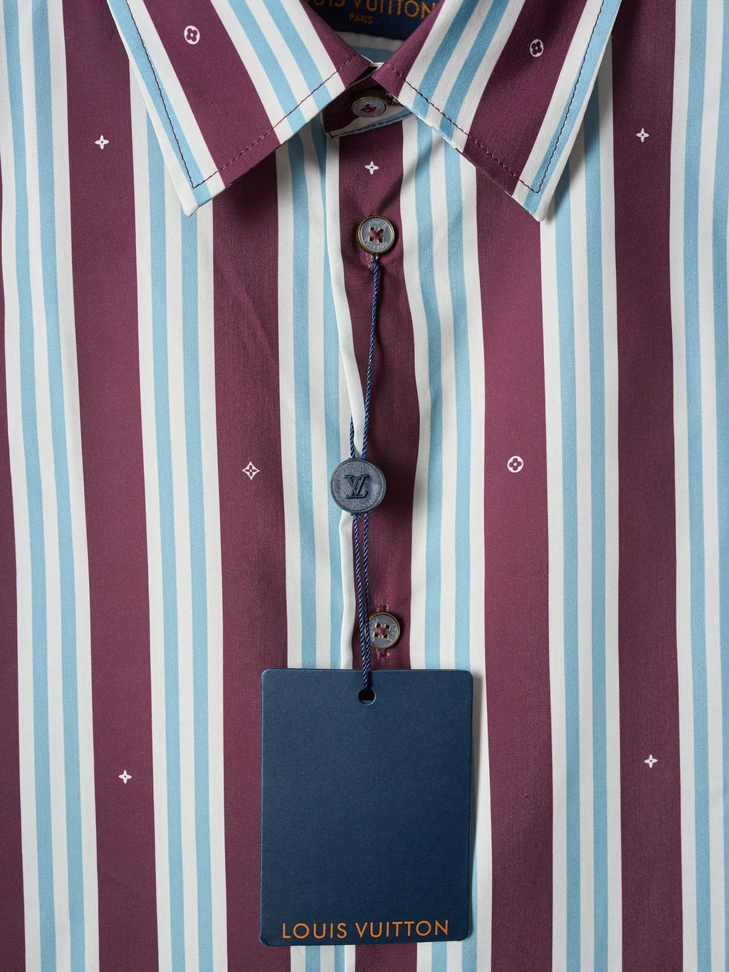 LV Striped Short Sleeve Shirt