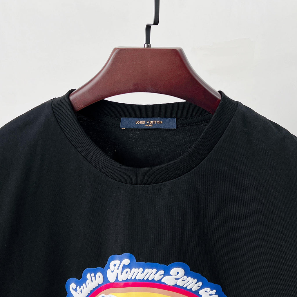 LV Rainbow Cloud Short Sleeve T-Shirt