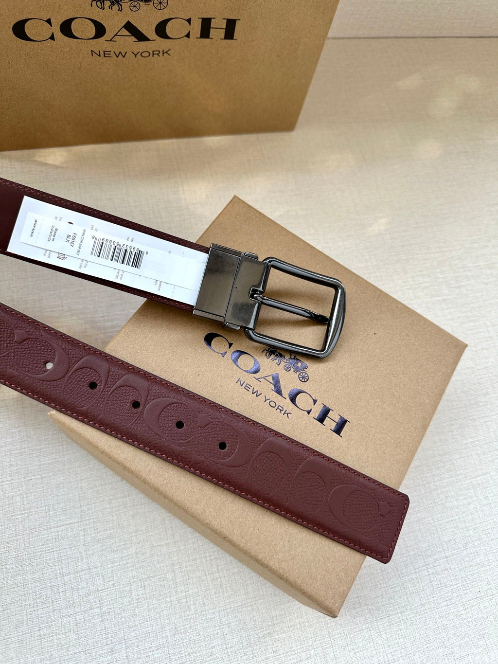 Men's Coach Belt