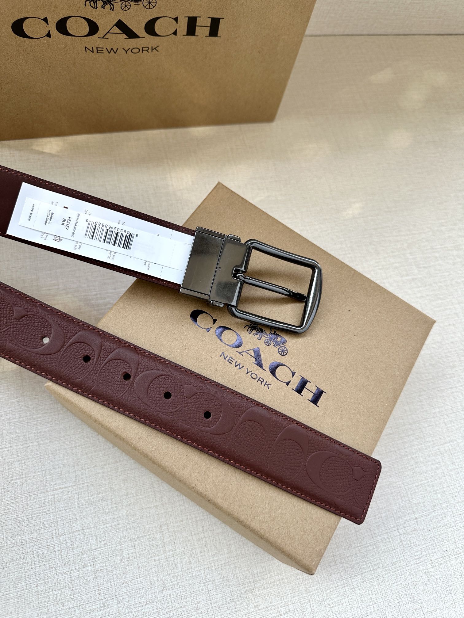 Men's Coach Belt