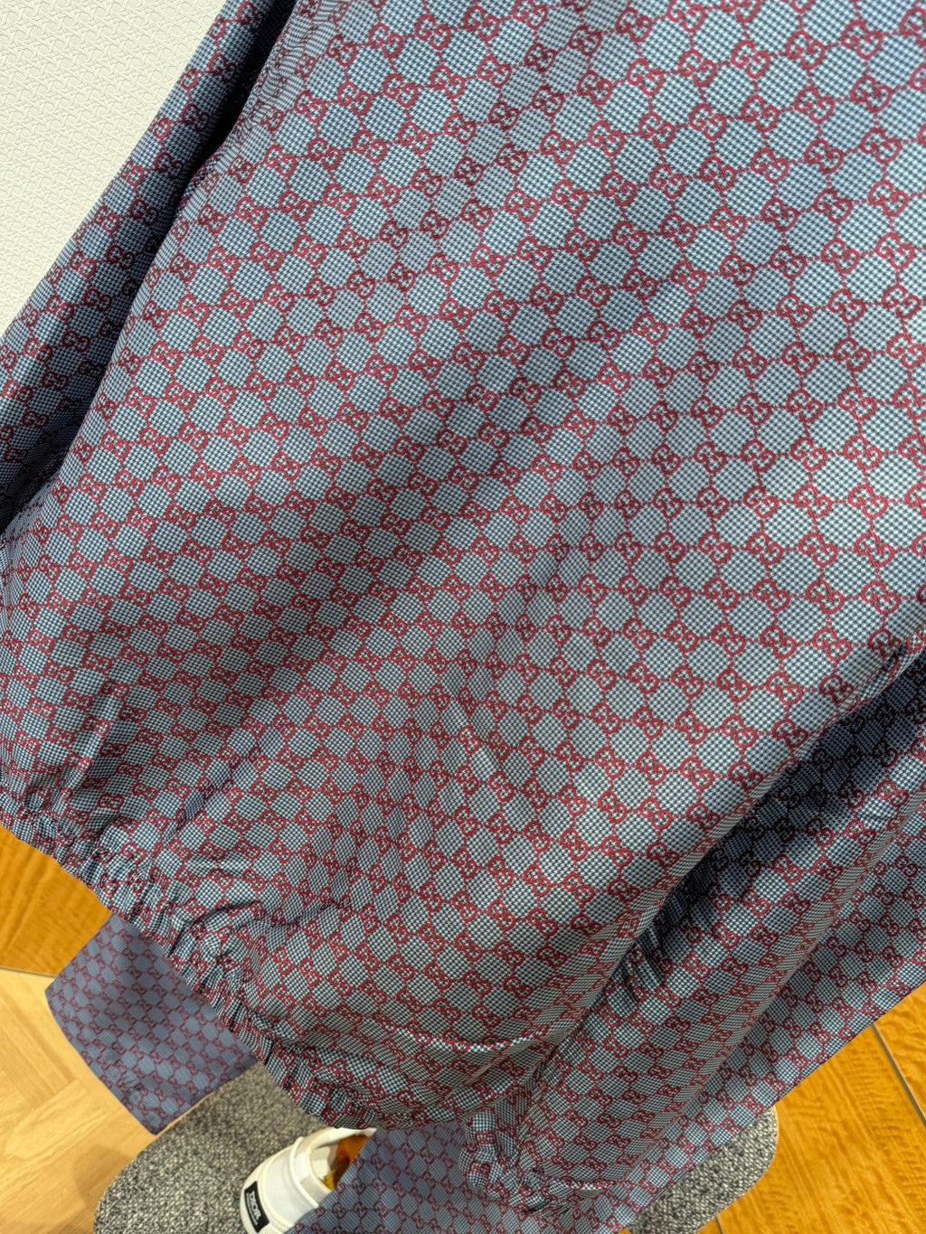 Gucci All-over Print Jacket and Straight Leg Suit